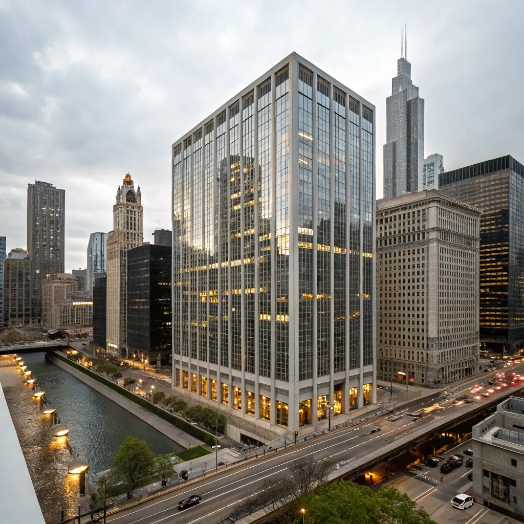 View of our Chicago office